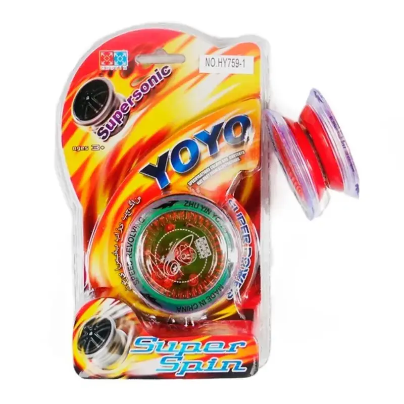 Metal Yoyo With Alloy Bearing Supersonic Spin Toy - Sam Toys 1