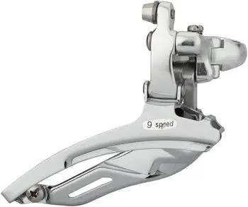 Microshift R539 Front Derailleur 9-Speed Triple 52/42/30, 28.6/31.8 Band Clamp, Shimano Compatible 1