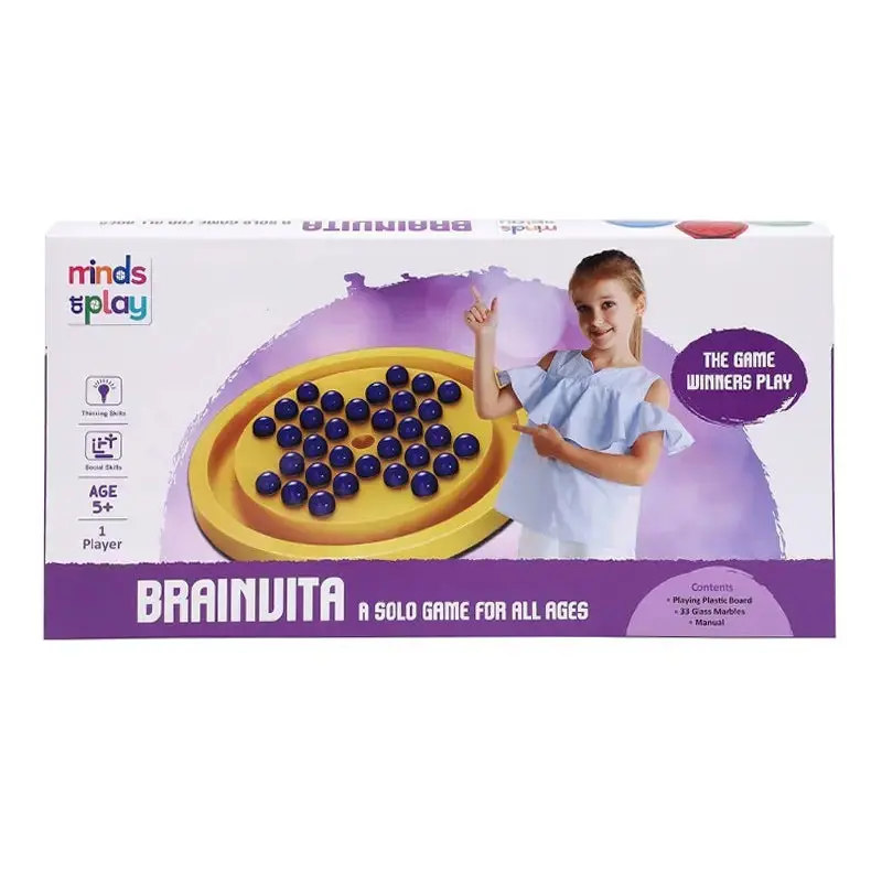 Minds At Play Brainvita Game Board Set For Kids 1