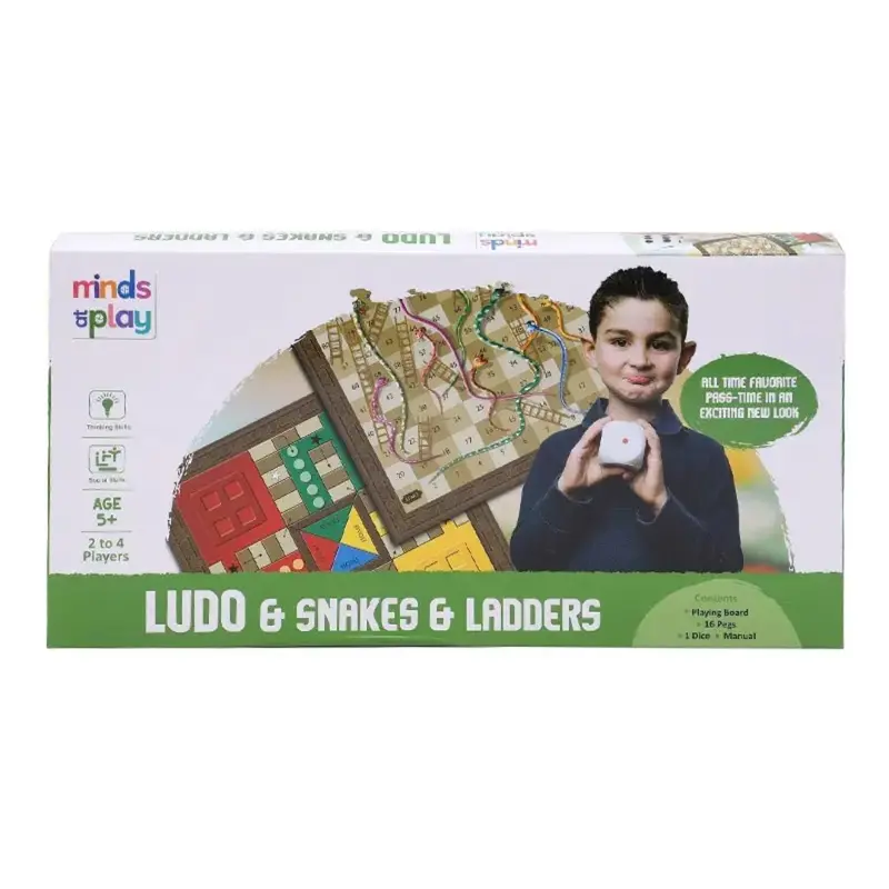 Minds At Play Ludo With Snakes And Ladders For Kids 1
