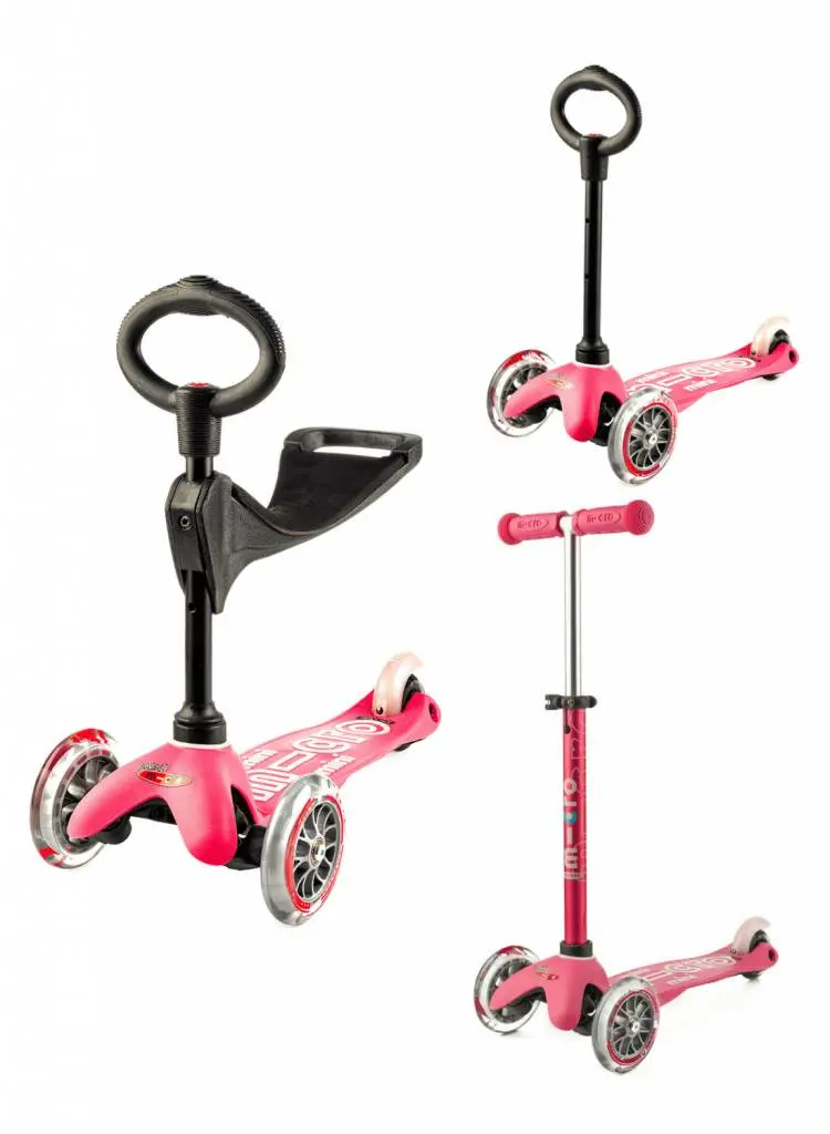 Mini Micro 3In1 Deluxe Pink 2
