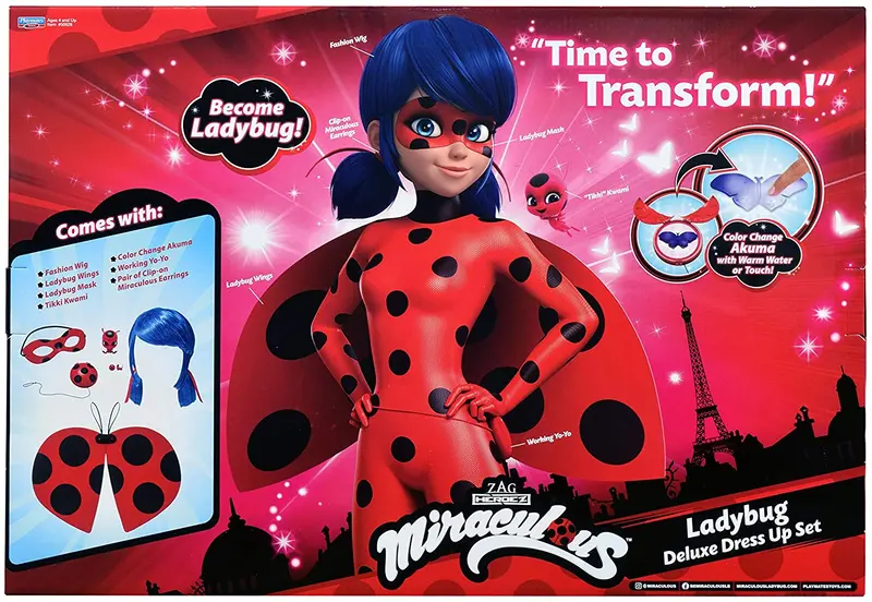 Miraculous -  Heroez Role Play Set  - Ladybug Dress Up Set 1