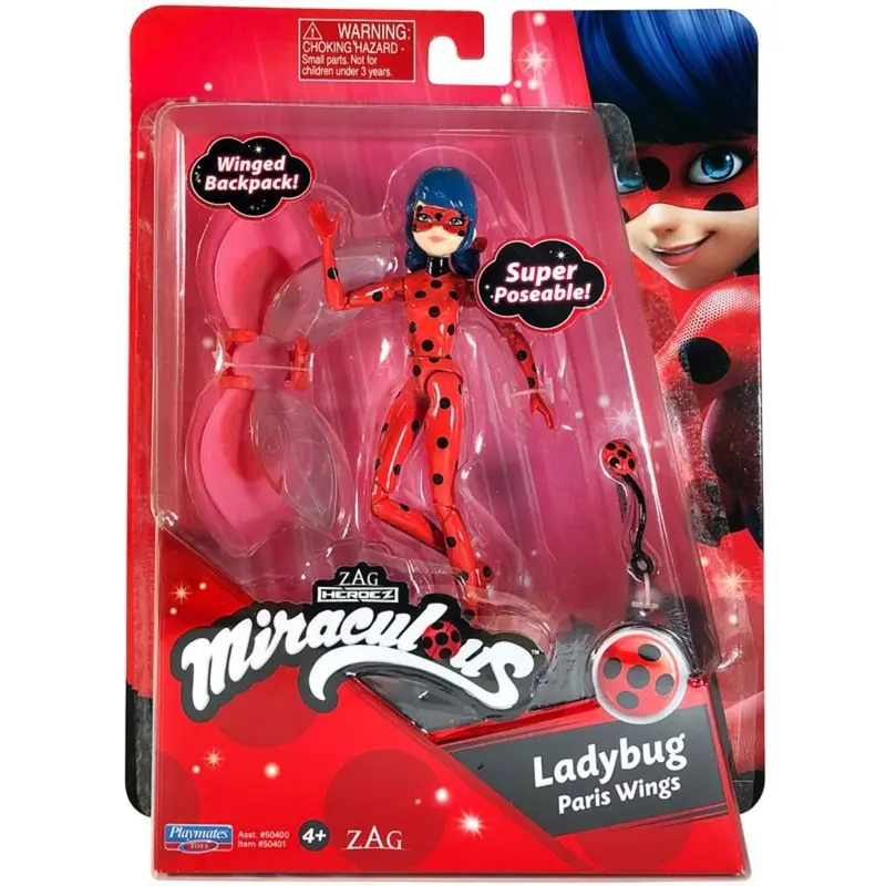 Miraculous -  Moments Small Dolls  - Ladybug Paris Wings 1