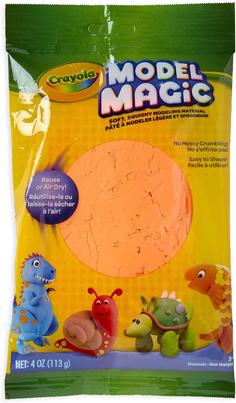 Model Magic, 4-Oz. Pouch - Orange 1