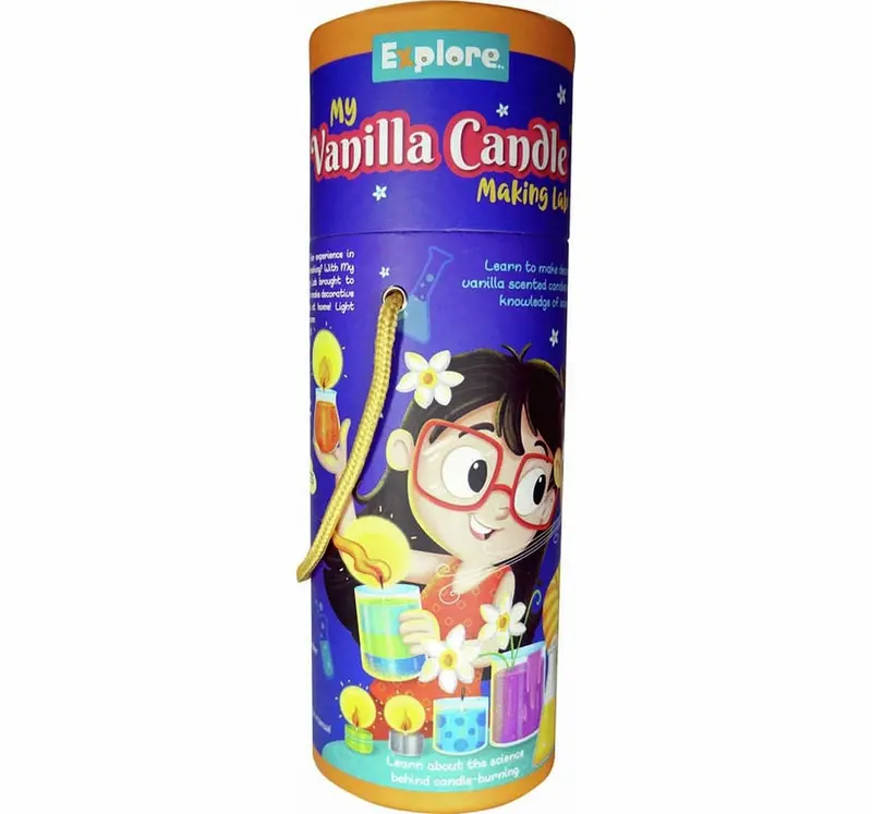 My Vanilla Candle Making Lab 1