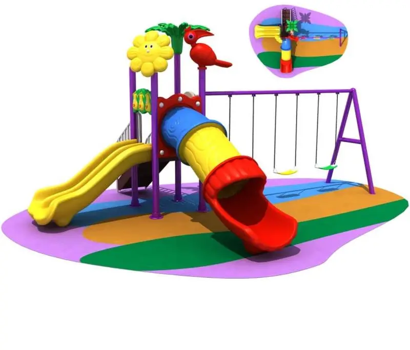 Myts Three Swings And Two Slides Playground 1