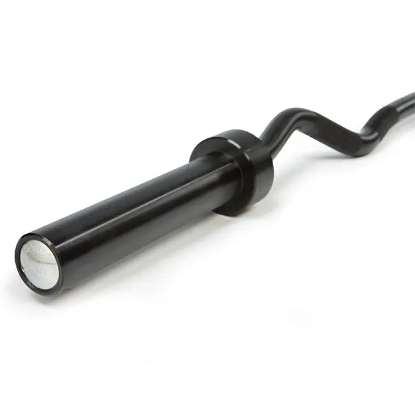 Obz-55  |  Perfectly Balanced, Black-Oxide Ez Curl Bar 1