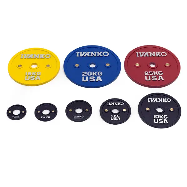 Olympic Powerlifting Plates, Calibrated, Painted | Cbpp 6