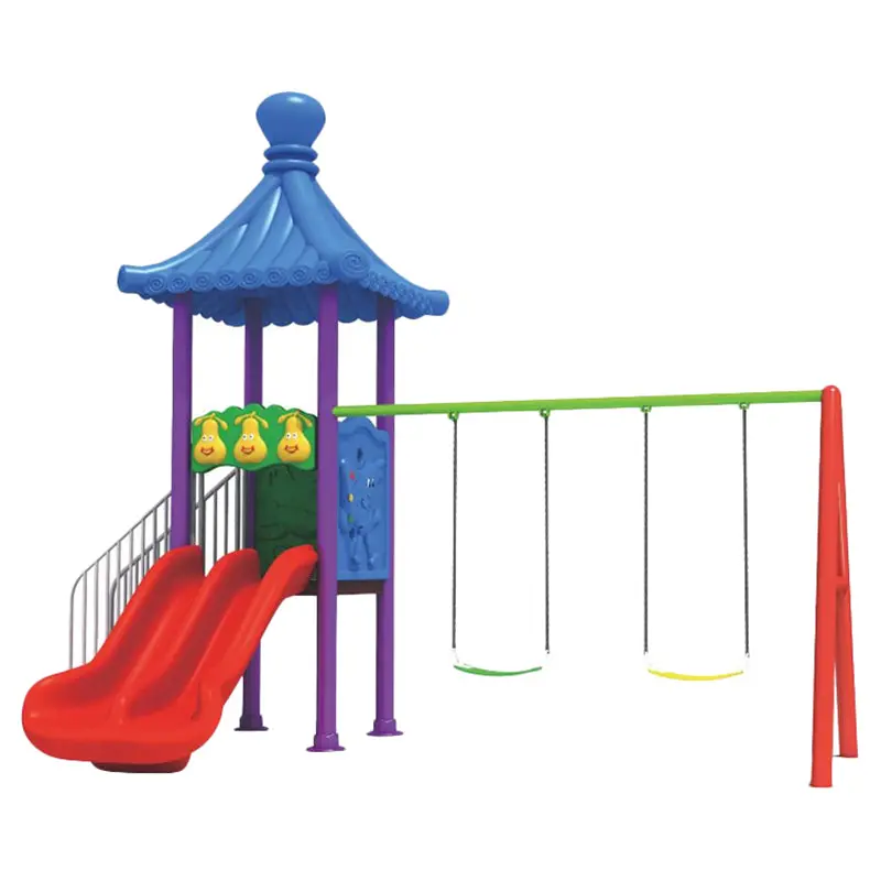 One Slide And Two Swings Playground 1