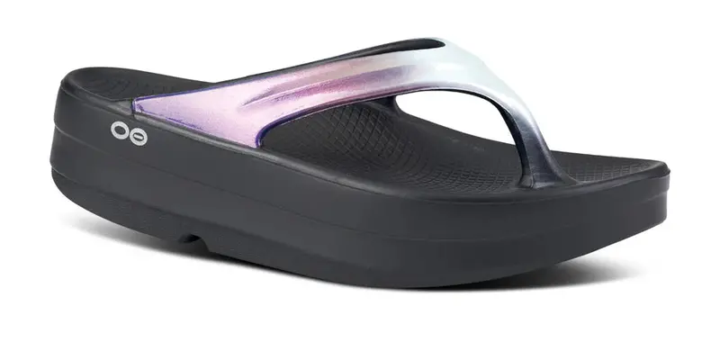 Oofos Women's Oomega Oolala Luxe Thong Sandal 1
