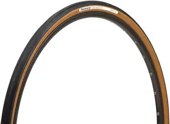 Panaracer Gravelking Slick Tire - 700 X 32, Tubeless, Folding, Black/Brown 1