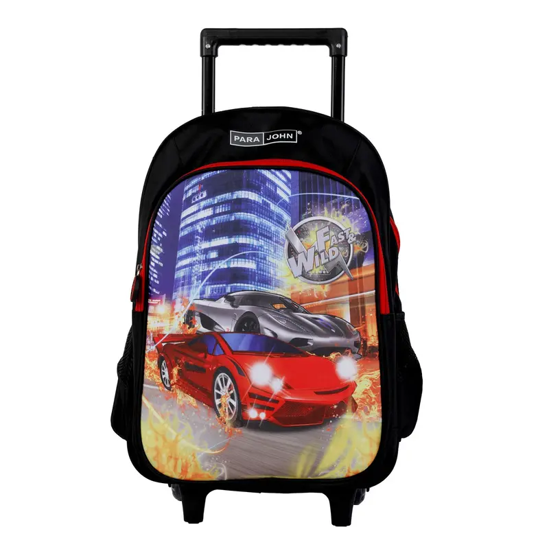 Para John 5 In 1 Wheeled School Backpack Set With Lunch Box 1