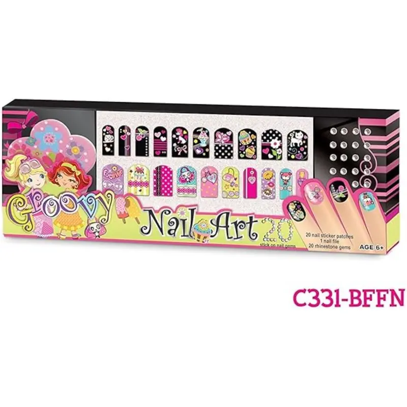 Pecoware Best Friend Forever Groovy Nail Art Set 1
