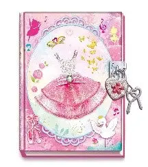 Pecoware Diary Pad With Heart Shaped Lock - Dress 1