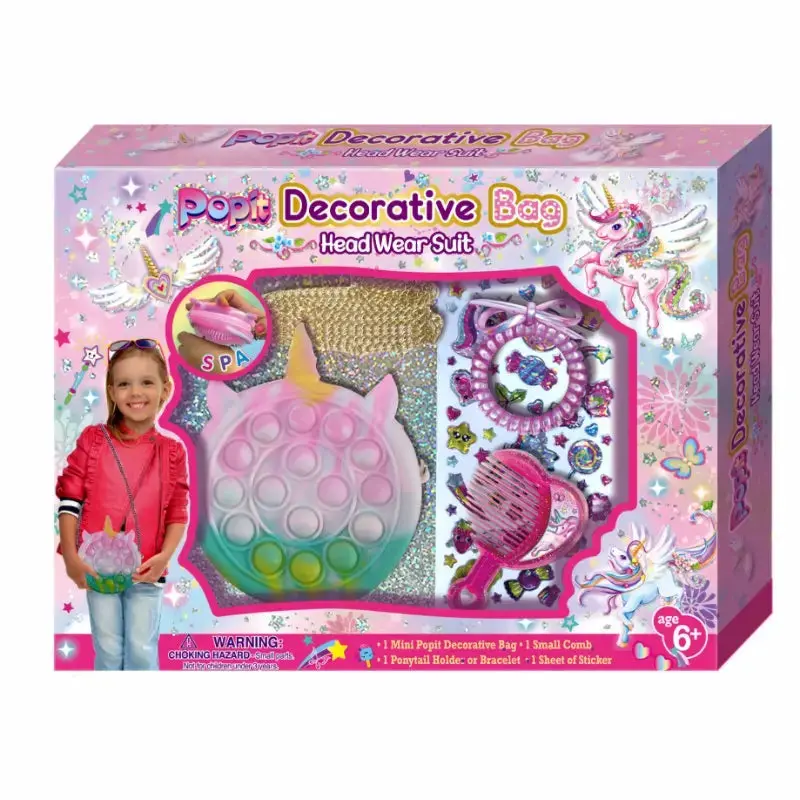 Pecoware Popit Decorative Bag And Headwear Suit 1