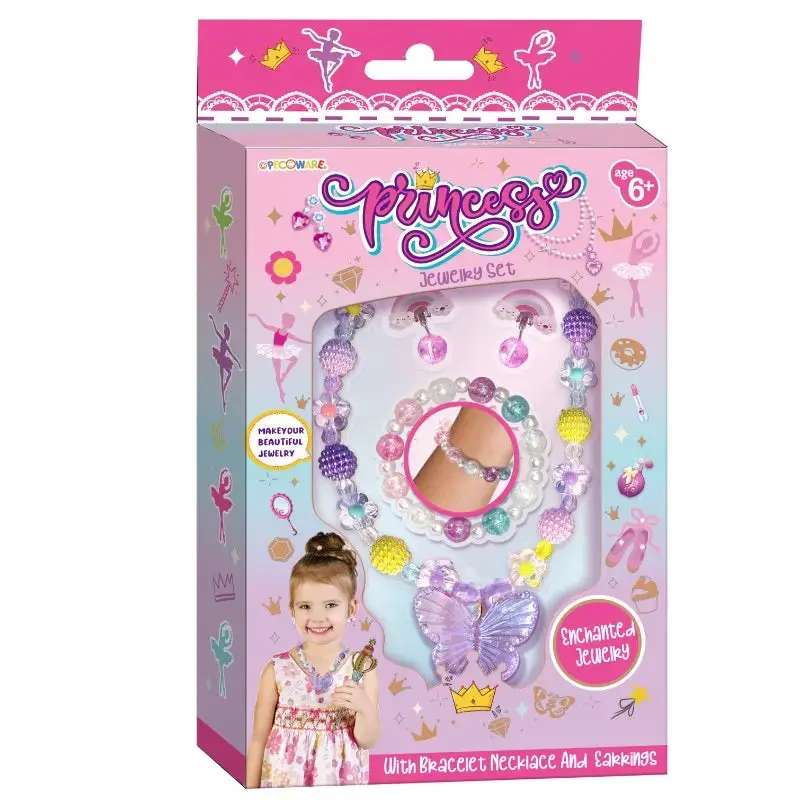 Pecoware Princess Jewelry Set For Girls 1