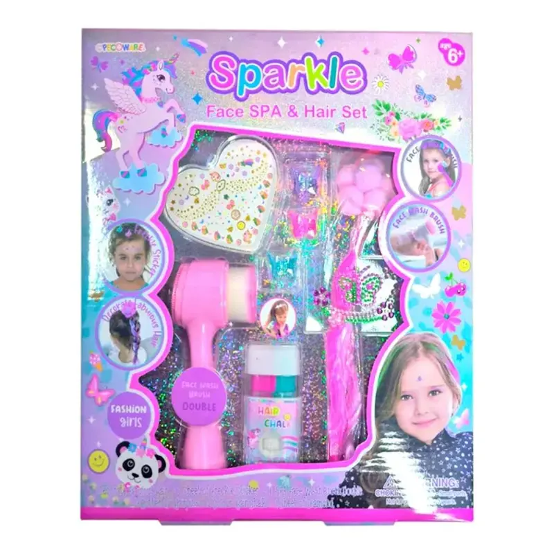 Pecoware - Sparkle Face Spa & Hair Set 1