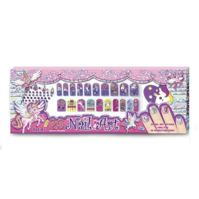 Pecoware Unicorn Nail Art Set For Girls 1