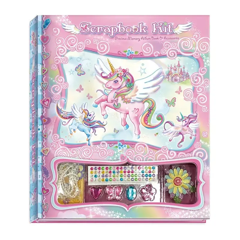 Pecoware Unicorn Scrapbook Decorating Set 1