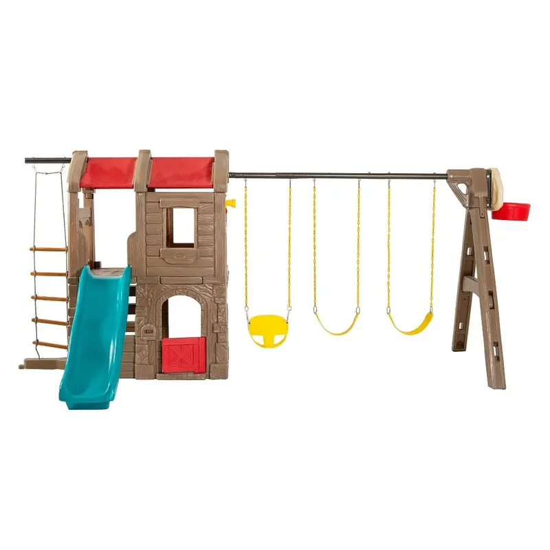 Plastic High Quality Swing & Slide 1