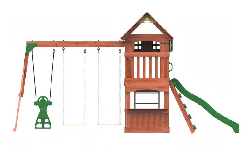 Playful Peaks Swing Set 1