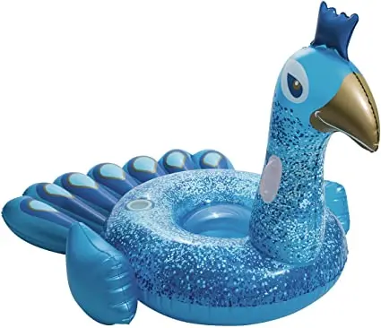 Pretty Peacock Inflatable Float 1