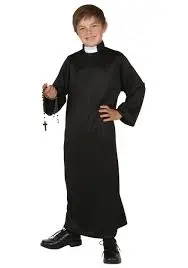 Priest Saint Kids Costume 1