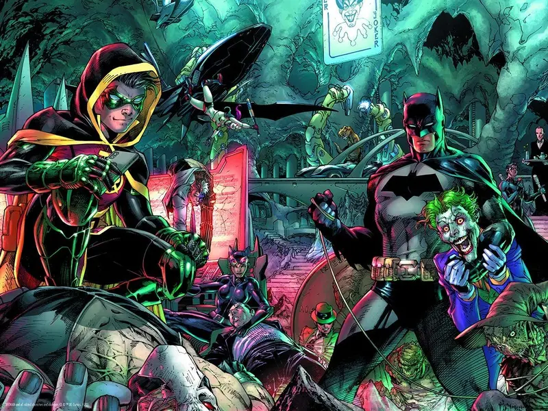 Prime 3D Puzzles - Dc Comics - Batman And Robin 500 Pcs Puzzle 1