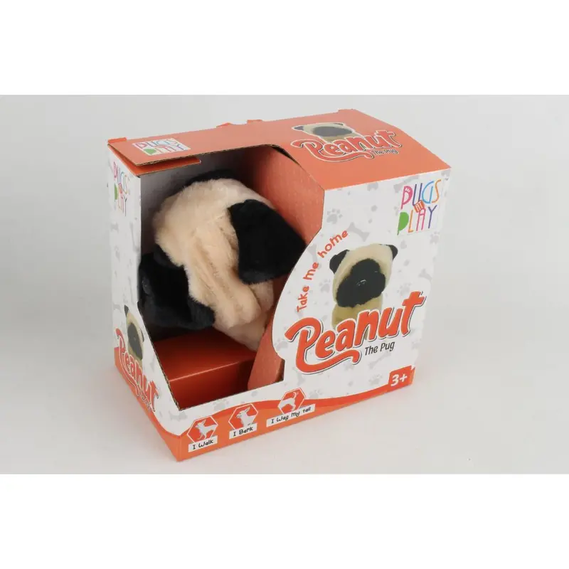 Pugs At Play Peanut Walking Dog – The Pug Toy Dog 1