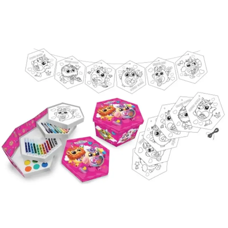 Rainbocorns - Art Set With Coloring Decoration 1