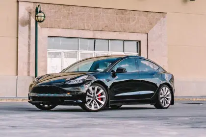 Rally Armor Mudflaps Tesla Model 3 1