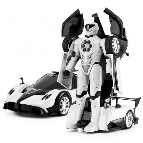 Rastar 74620 1/14 R/C Pagani Zonda R Transformable Car White 1