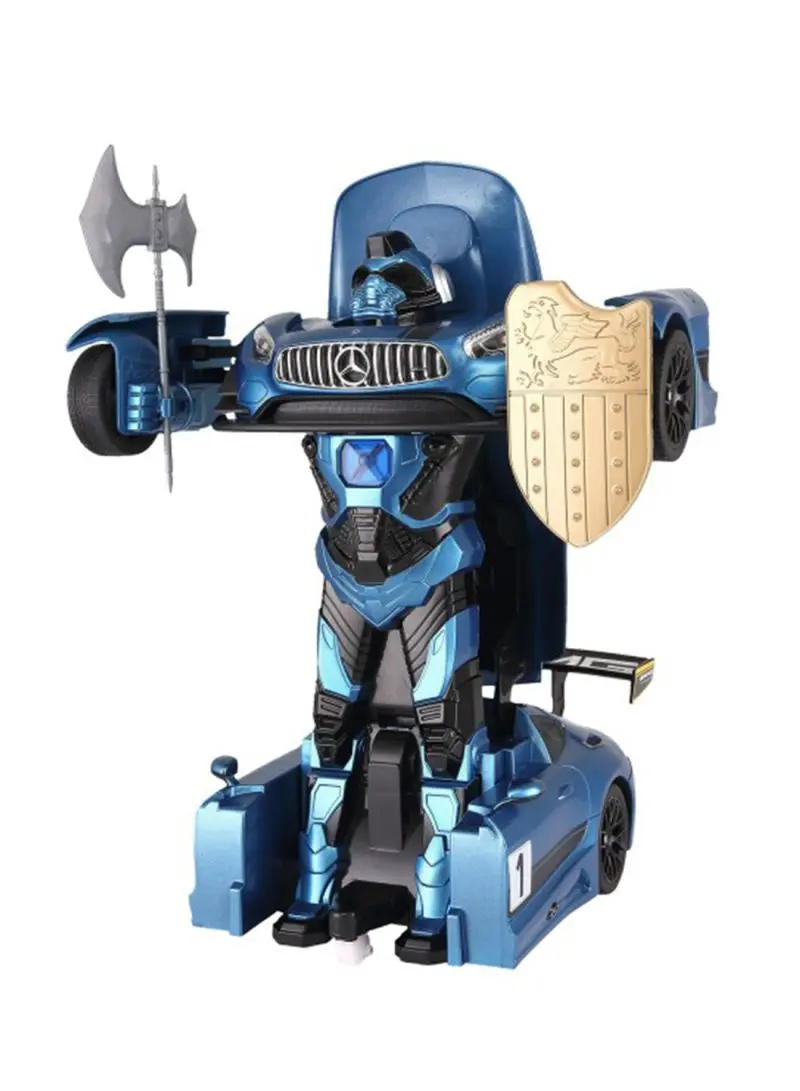 Rastar 74820 1/14 R/C Mercedes Benz Gt3 Transformable Blue 2