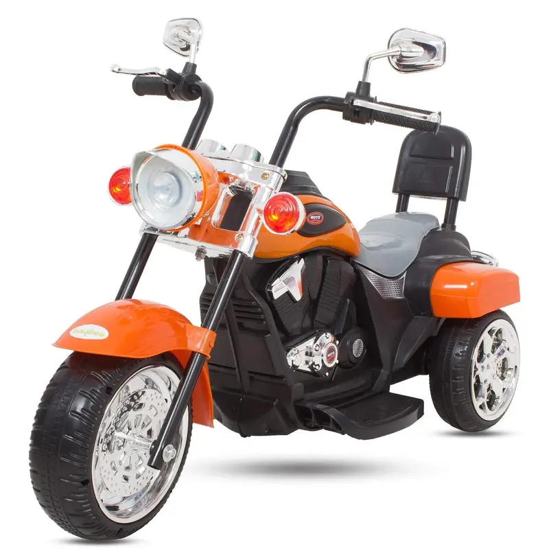 Rechargeable Battery Operated Electric Ride On Kids Bike For Boys Girls With Music,Flashing Lights/Motor Baby Bike For Kids (Multicolour) 1