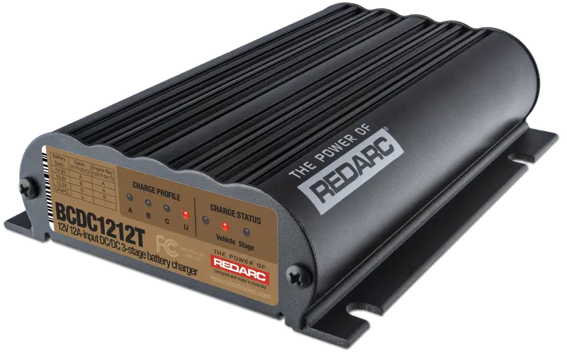 Redarc - 12A Trailer Battery Charger - Bcdc1212t 1