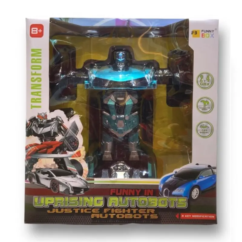 Remote Control Car Transformer Deformation Robot Toy 1