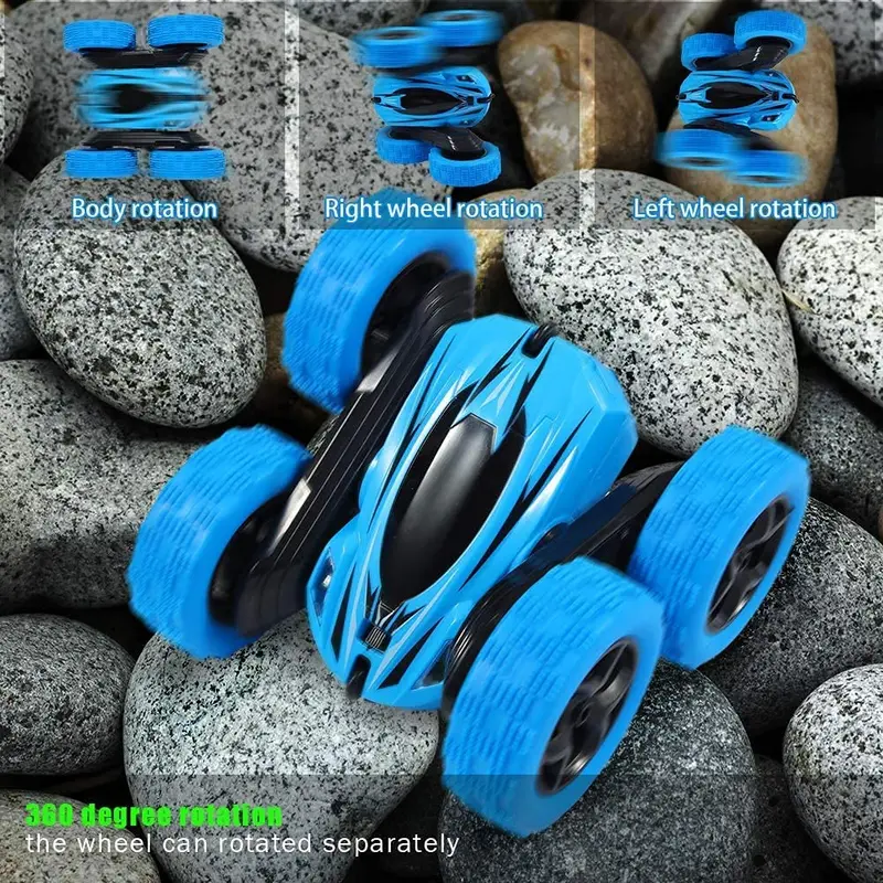 Remote Controlled 360° Tumbling And Spining Double-Side Roll Car 1