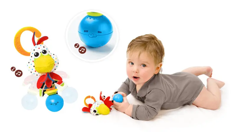 Rooster ''Shake Me'' Rattle - Multicolour 1