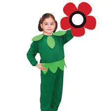 Rose Plant Kids Costume 1