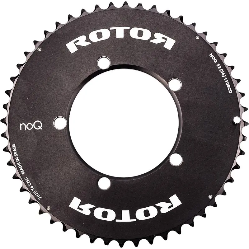 Rotor Noq Aero Outer Chainring 5 Bolt - 53T 1