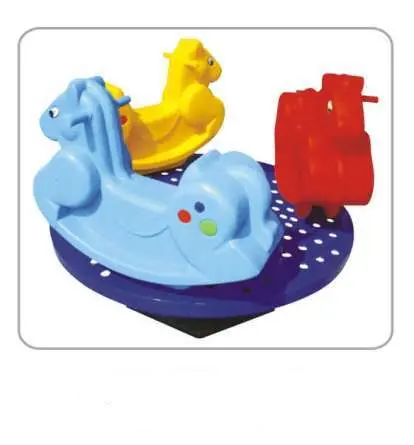 Rounder Horse Toy With Three Seats 1