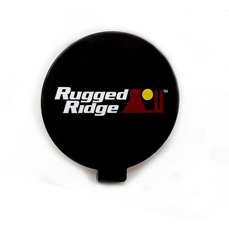 Rugged Ridge - 6 Inch Off Road Light Cover, Black - 15210.53 1
