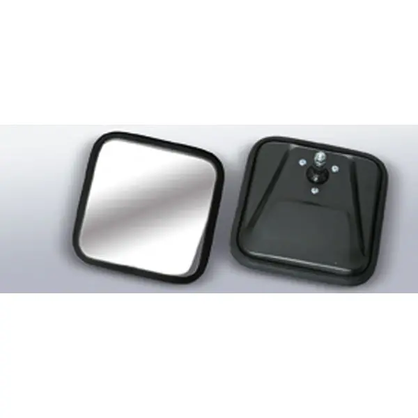 Rugged Ridge - Cj-Style Convex Mirror Head, Black; 55-86 Jeep Cj Models - 11002.02 1