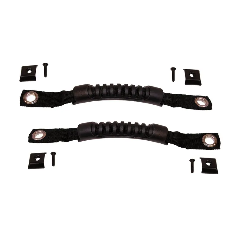 Rugged Ridge - Door Pull Straps; 76-95 Jeep Cj/Wrangler Yj - 11825.01 1