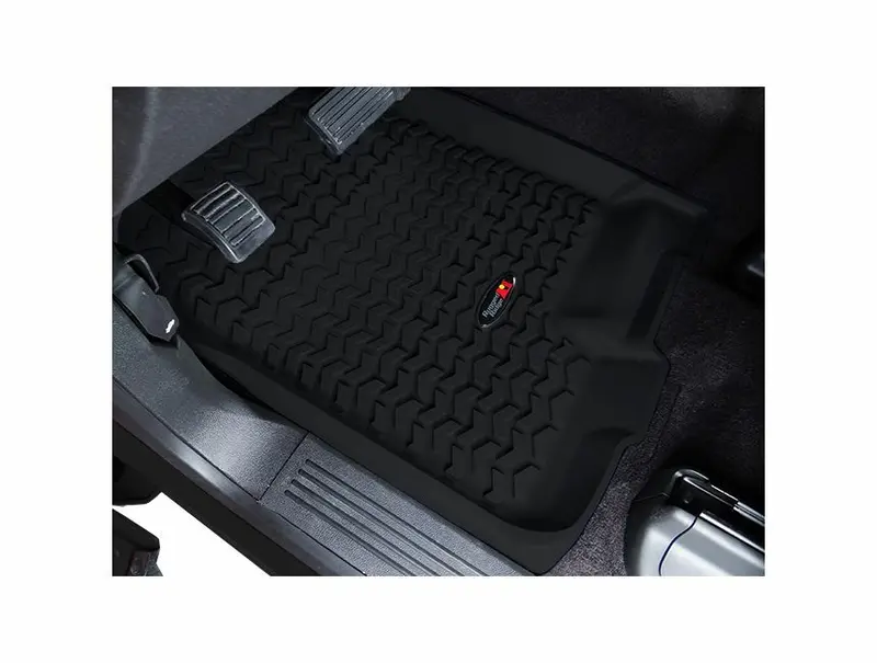Rugged Ridge - Floor Liner Kit, Blk, F/R; 20-21 Gladiator Jt - 12987.44 1