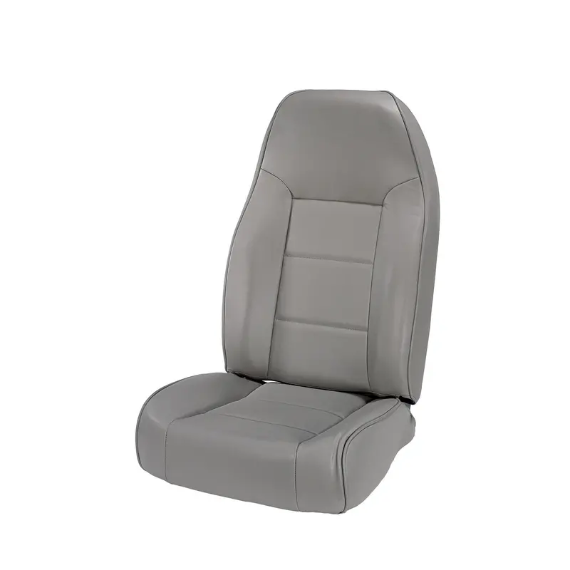 Rugged Ridge - High-Back Front Seat, No-Recline, Gray; 76-02 Jeep Cj/Wrangler Yj/Tj - 13401.09 1
