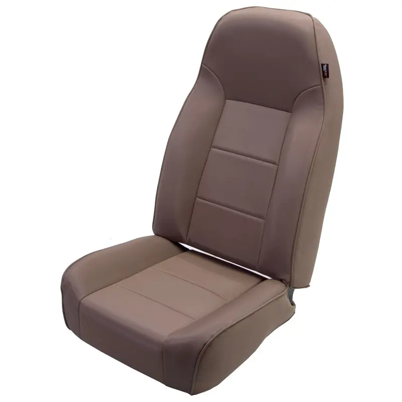 Rugged Ridge - High-Back Front Seat, No-Recline, Tan; 76-02 Jeep Cj/Wrangler Yj/Tj - 13401.04 1