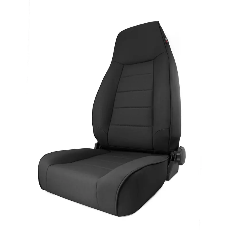 Rugged Ridge - High-Back Front Seat, Reclinable, Black Denim; 97-06 Jeep Wrangler Tj - 13412.15 1