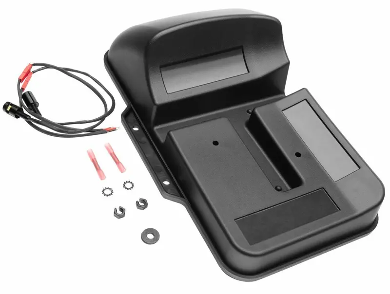 Rugged Ridge - License Plate Relocation, Rear;Black;Jeep - 11238.16 1