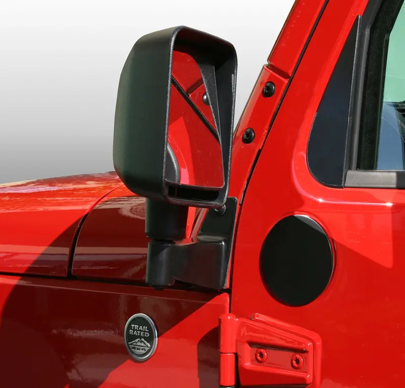Rugged Ridge - Mirror Filler Plates, Pair; 07-16 Jeep Wrangler Jk - 11025.05 1